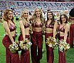 ELF: Die Cheerleader beim Spiel Rhein Fire vs Vienna Vikings am 01.06.2025