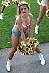 ELF: Die Pyromaniacs Cheerleader beim Spiel Rhein Fire vs Hamburg SeaDevils am 15.06.2025