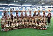 ELF: Die Pyromaniacs Cheerleader beim Spiel Rhein Fire vs Hamburg SeaDevils am 15.06.2025