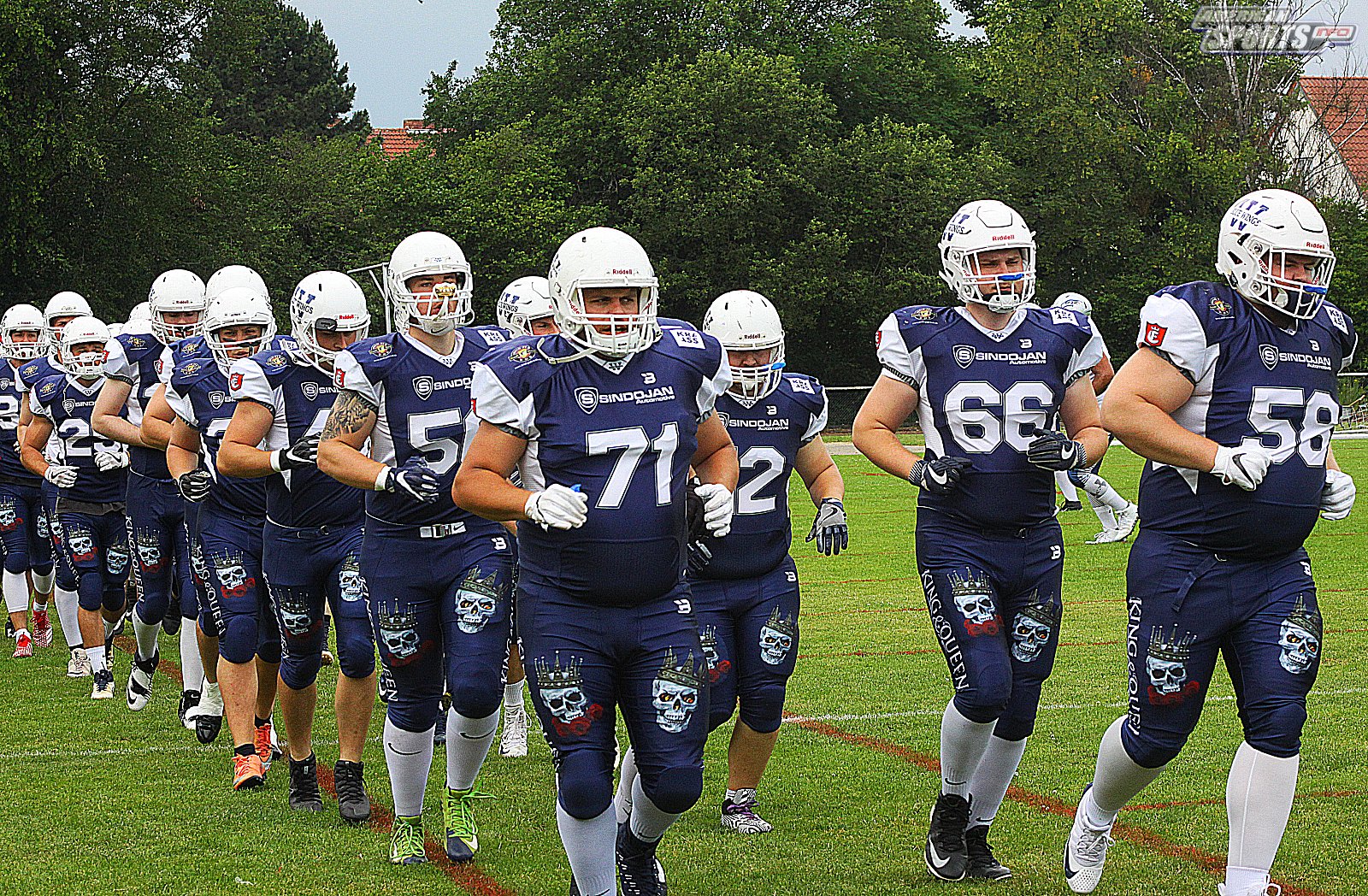 Regionalliga Nord Wolfsburg Blue Wings vs. Bremerhaven Seahawks 28:37 15.06.19