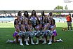 Die Universe Cheerleader beim Spiel gegen die Allgäu Comets am 09.09.2018