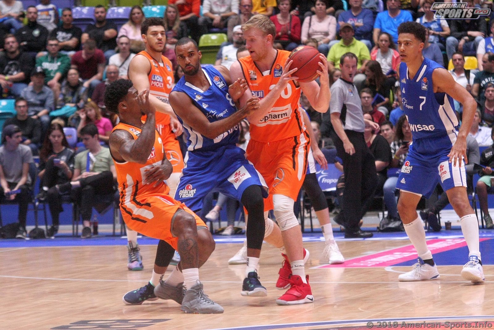 BBL Pokal: FRAPORT Skyliners Frankfurt vs Ratiopharm Ulm 78:74 06.10.2018