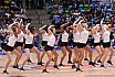 Das Fraport Skyliners Danceteam beim BBL Pokalspiel gegen Ratiopharm Ulm am 06.10.2018