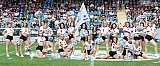 Die Frankfurt Galaxy Dancers beim Heimspiel der Frankfurt Galaxy gegen Stuttgart Surge am 12.07.2025