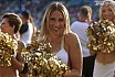 Die Cheerleader beim Spiel Galaxy vs Fire am 03.09.2023