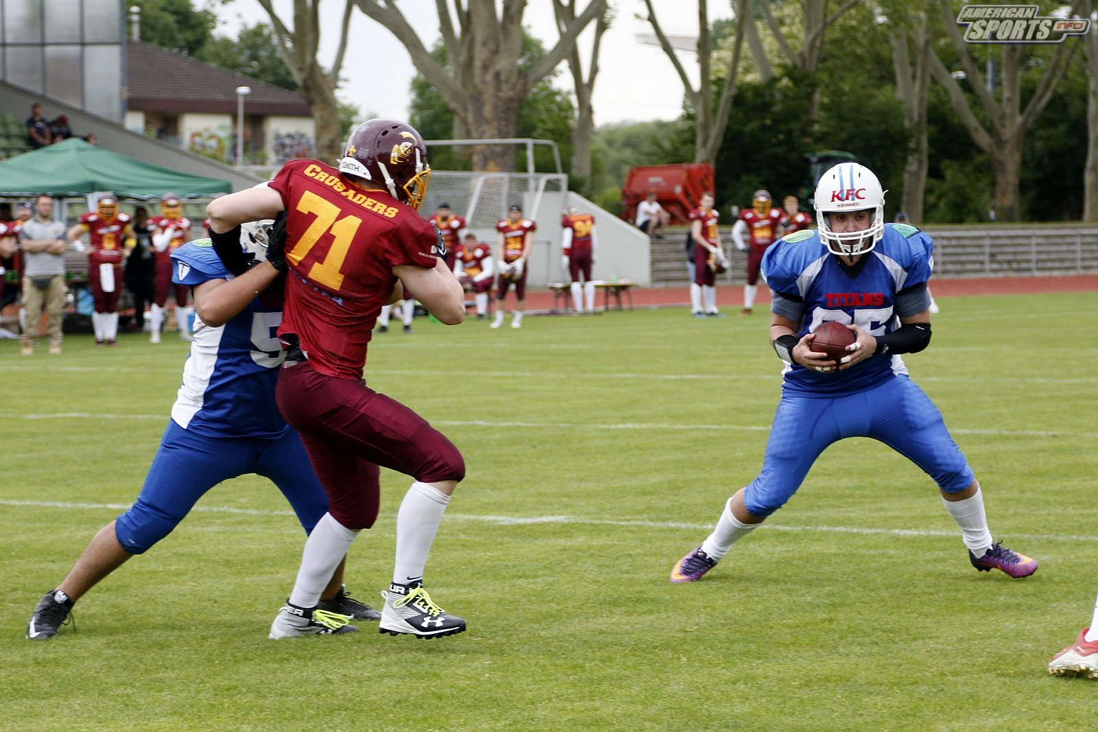 Oberliga Mitte: Rüsselsheim Crusaders vs Kassel Titans 41:06 18.05.2019