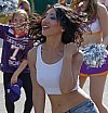 Die Frankfurt Universe Cheerleader beim Heimspiel gegen die Schw&auml;bisch Hall Unicorns am 01.06.2019
