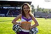 Die Frankfurt Universe Cheerleader beim Heimspiel gegen die Schw&auml;bisch Hall Unicorns am 01.06.2019