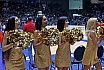 Das Skyliners Danceteam beim Heimspiel gegen die Jobstairs Giessen 46ers am 04.01.2019