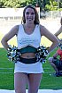 Die Cologne Cheerdance Cheerleader beim Heimspiel gegen die Berlin Rebels am 29.06.2019