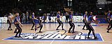 Das Frankfurt Skyliners Danceteam beim BBL Heimspiel gegen Rasta Vechta am 29.03.2019