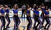 Das Frankfurt Skyliners Danceteam beim BBL Heimspiel gegen Rasta Vechta am 29.03.2019