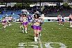 Die Frankfurt Universe Cheerleader beim Heimspiel gegen die Allg&auml;u Comets 05.05.2019