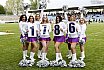 Die Frankfurt Universe Cheerleader beim Heimspiel gegen die Allg&auml;u Comets 05.05.2019