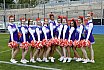 Die Frankfurt Universe Cheerleader beim Heimspiel gegen die Allg&auml;u Comets 05.05.2019