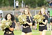 Die Cologne Crocodiles und D&uuml;sseldorf Pantherettes Cheerleader beim GFL Spiel der D&uuml;sseldorf Panther gegen die Cologne Crocodiles am 20.08.2022