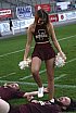 ELF: Die Pyromaniacs Cheerleader beim Spiel Rhein Fire vs Hamburg SeaDevils am 15.06.2025