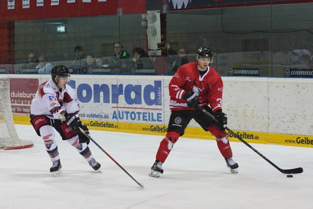 Oberliga Eishockey: EV Füchse Duisburg vs EC Harzer Falken 3:6 08.02.2019