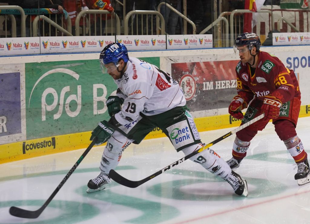 DEL: Düsseldorfer EG vs Augsburg Panther 4:3 28.01.2019