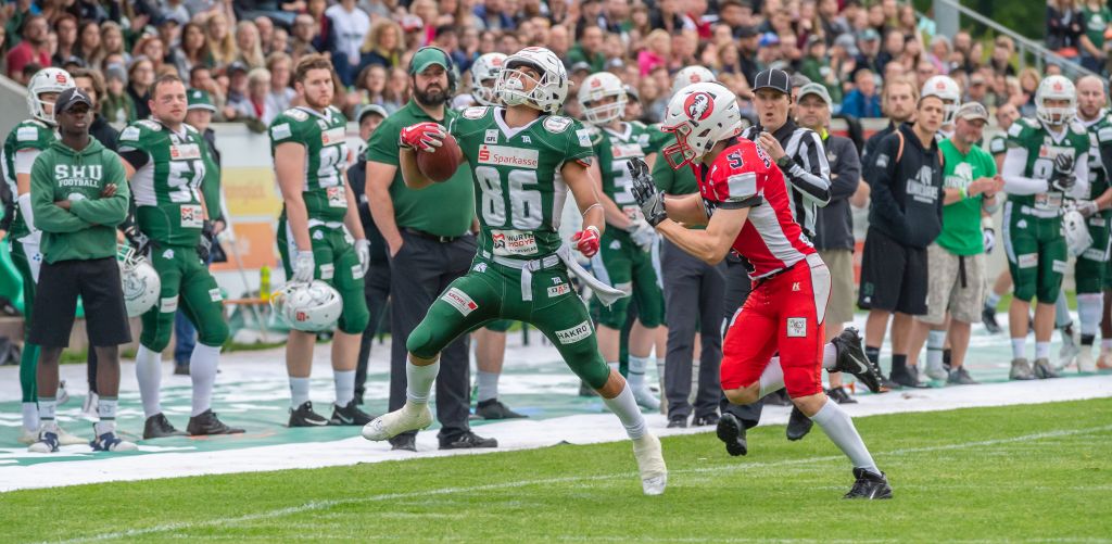 GFL Süd: Schwäbisch Hall vs. Stuttgart 63:13 25.05.2019