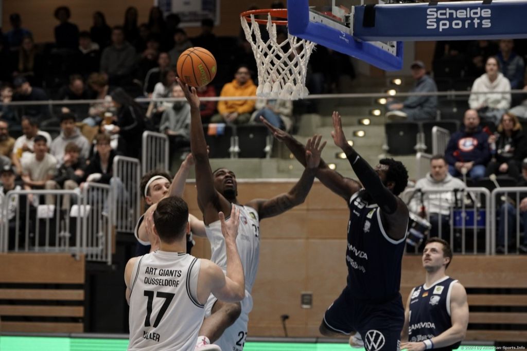 Pro A: Düsseldorf vs. Bochum 87:84 30.03.2024